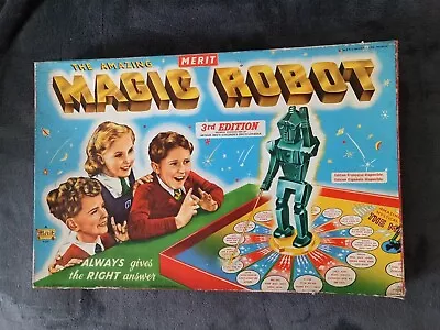 Complete& Working Original Vintage The Amazing Magic Robot 3rd Edn Merit 1953 • £12.50