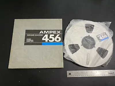 Vintage Ampex 456 Grand Master Tape Reel To Reel Studio Mastering Audio Tape #2 • $35.99