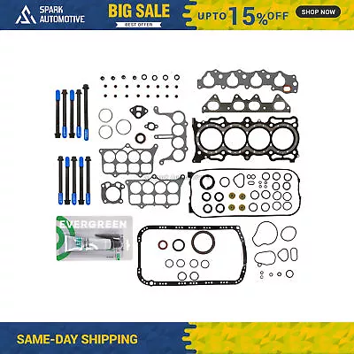 Full Gasket Set Head Bolts Fit 94-97 Honda Accord DX LX SE 2.2L F22B2 F22B6 • $79.99