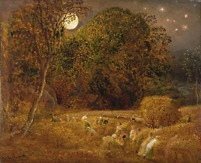 £9.72 • Buy The Harvest Moon By Samuel Palmer, Giclee Canvas Print, In Various Sizes