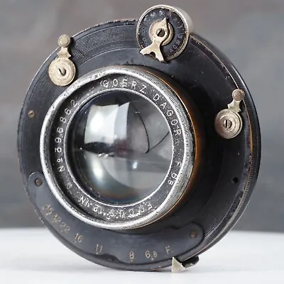 :Goerz DAGOR 12 Inch (305mm) F/6.8 Lens In Vintage Acme Shutter • $265