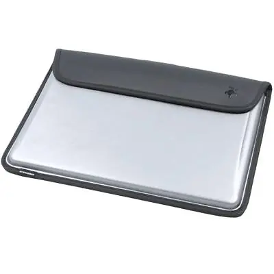 10  Tablet Case For IPad Galaxy - Sleeve In Silver Grey Wallet - Crosskase Edge • £7.95