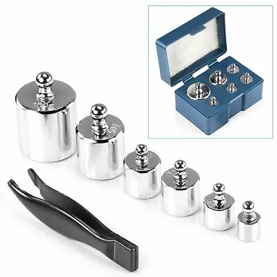 Precision Scale Calibration Weight Set Kit - 6Pcs- 100G/ 50G/ 2x20G/ 10G/ 5G  • £6.85