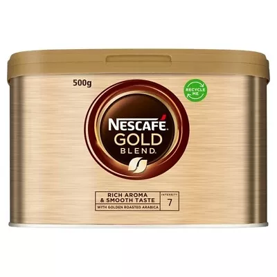 Nescafe Gold Blend 500g Rich Aroma & Smooth Taste Intesity 7 • £11.99