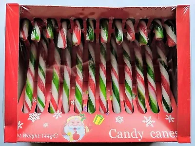 3 X 10 CHRISTMAS CANDY CANES Tree Peppermint Decoration Sweets Stocking Box Gift • £8.99