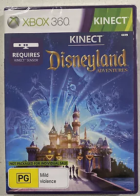 Xbox 360 Game  BRAND NEW Kinect Disneyland Adventures Disney • $15.95