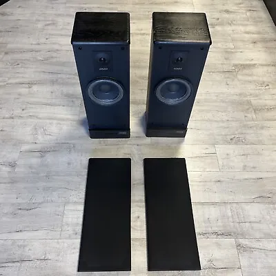 VINTAGE Pair Of ADVENT Prodigy Tower Speakers Re-foamed Woofers Sound Great! • $159.99