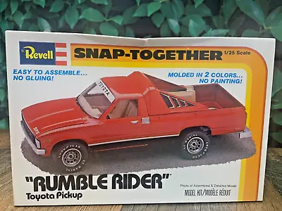 Sealed Model Kit Revell Snap-together Rumble Rider Toyota Pickup #6201 1:25 • $47.20