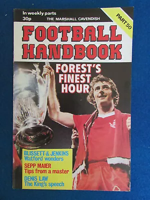 £2.99 • Buy The Marshall Cavendish Football Handbook - Part 50 - 1979