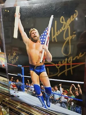 Hacksaw Jim Duggan WWE WCW Wrestler Signed 8x10 Glossy Photo • $45