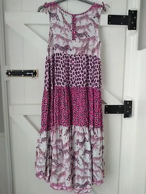 Marks And Spencer Girls Animal Print Dress 11-12 • £10