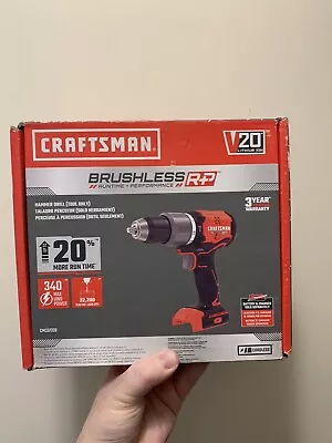 Craftsman 20V Brushless Hammer Drill TOOL-ONLY CMCD732B New • $35