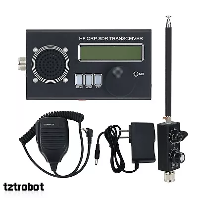 8-Band 5W USDR/USDX HF QRP SDR Transceiver SSB/CW + HamGeek Mini-ANT Shortwave • $322.39