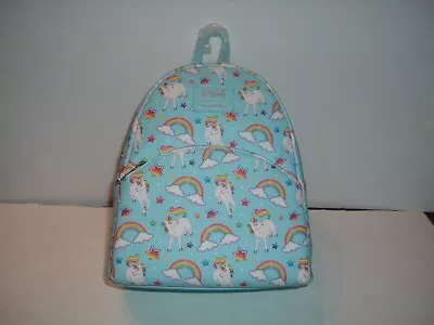 Loungefly Lisa Frank Rainbow Un Icorn Aop Mini Backpack~ With Tags~ Brand New~ • $3.25