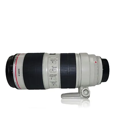 Canon EF 70-200mm F/2.8L IS II USM Telephoto Zoom Lens And Accessories • $999