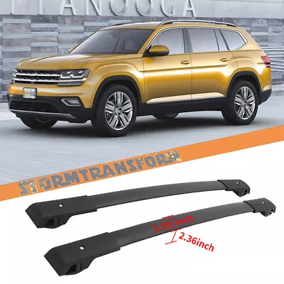 US Stock Cross Bars For Volkswagen VW Atlas 2018-2024 Luggage Roof Rack Rails • $66