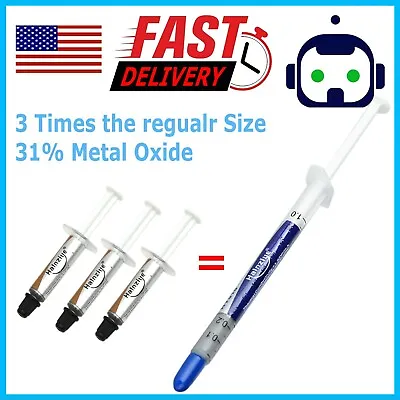 $3.49 • Buy New High Performance Thermal Grease CPU Heatsink Compound Paste Syringe