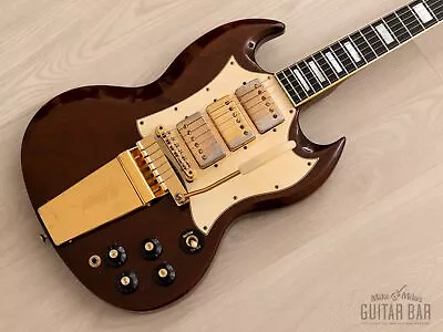 1969 Gibson SG Custom Vintage Guitar Walnut 100% Original W/ Pat # T-Tops Case • $17499.99