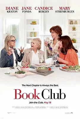 Book Club Poster A4 A3 A2 A1 Cinema Film Artwork Movie Large Format • £5.99