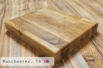 £27.50 • Buy Solid Oak, Chunky, Chopping Board/Butchers Block/Cheese Board/Fathers Day Gift