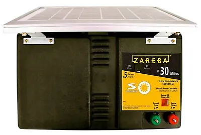 New Zareba Esp30m-z 30 Mile 7800 V Solar Powered Fencer Low Impedance 7227432 • $374.95