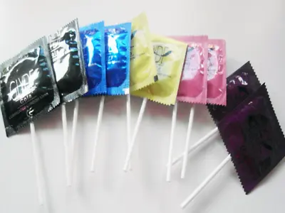 Novelty Condom Lollipops Hens Night Bucks Party Adult Naughty Gifts Prizes • $10.95