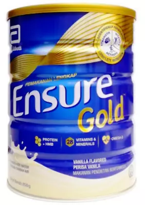 4 Tins Abbott Ensure Gold Complete Nutrition Milk Powder Vanilla Flavor 850g • $209.90