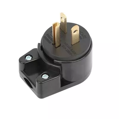 3-Prong Male AC Plug Right Angle ETL Nema 6-20P 3 Pole DIY Rewirable Plug 20A... • $16.27