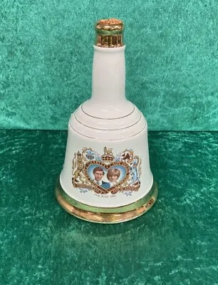 Wade Commemorative Bell's Scotch Whiskey Decanter Of Charles & Diana's Wedding • £9.99