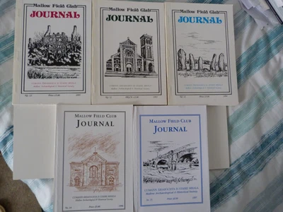 £18 • Buy Mallow Field Guide Journals Volumes 11-15 Archaeological/historical Society