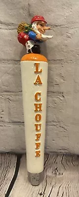 LA Chouffe Beer Orange Tap Handle Santa Gnome Figure Belgium • $89.97