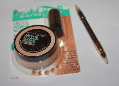 Maybelline Mineral Loose Power Foundation  0.28 Oz Natural Ivory /Light3  + GIFT • $24.99