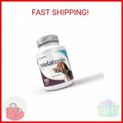 K9 Select 3 Mg Melatonin - 100 Chewable Tablets Melatonin For Dogs - Natural Im • $17.87