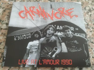 CARNIVORE  Live At L'Amour 1990  Digipack LTD 300 TYPE O NEGATIVEBLACK SABBATH • $17.99