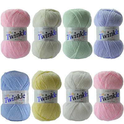 James C Brett Baby Twinkle DK - All Colours - Knitting Wool - 100g - Free P&P ❤️ • £4.63