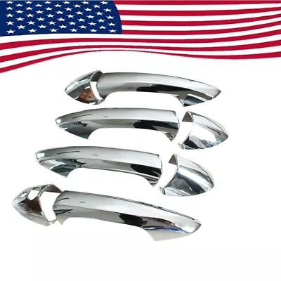 For 2008-2013 Mercedes-Benz C-Class GLK CLA Chrome Trims Door Handle Cover Set  • $22.99