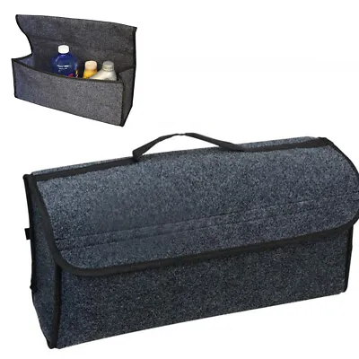 Trunk Cargo Organizer Folding Storage Collapse Bag Bin For Car Truck Universal • $20.60