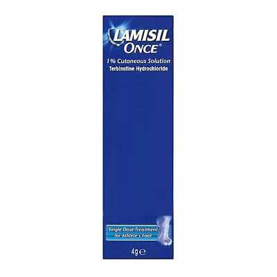 Lamisil Once 1% Cutaneous Solution - 4g - RM24 • £17.99