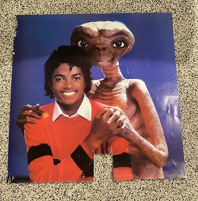 Michael Jackson & ET Promotional Only Poster Rare Vintage • $50