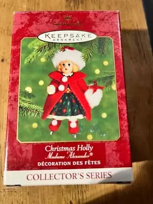 Hallmark Keepsake Ornament 2000 Madame Alexander Christmas Holly #5 5th Red • $7.90