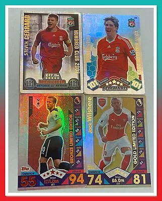 16/17 Topps Match Attax Premier League Trading Cards -100 Club & Limited Edition • £2.50