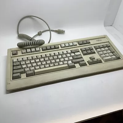 Vintage Fujitsu FKB4700 Series Keyboard N860-4700-T1601 Bin C2 • $22.50