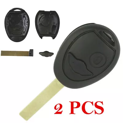 2pcs Key FOB Shell Remote Case For Mini Cooper S R50 R53 2002 2003 2004 2005 • $11.68