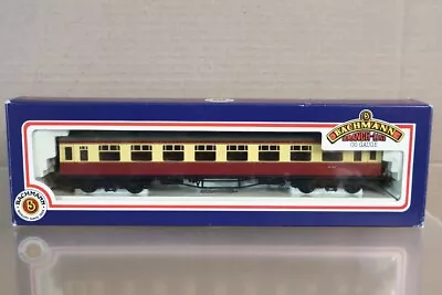 BACHMANN 34-055 BR MAROON CREAM 60' COLLETT 2nd CLASS COACH W1123 MINT BOXED Ol • £29.50