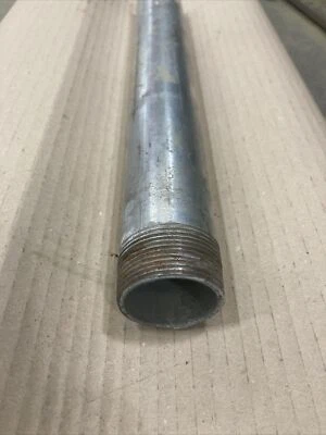 £2.60 • Buy Mild Steel Pipe Tube 2” BS 1387 Medium Galvanised 300mm Long.
