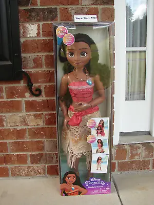 Disney Princess My Size Doll Moana 32  Poseable Life Size NEW Playdate Moana • $249.99