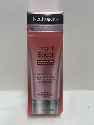 Neutrogena Bright Boost Resurfacing Micro Polish 2.6 Fl Oz • $34.11