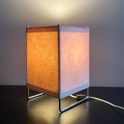 Vintage MCM Box Kite Lamp Gregory Van Pelt Wireworks Hiefetz George Nelson Era • $425