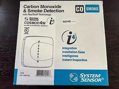 System Sensor COSMOD4W *MANUFACTURED 2022* (NEW) • $50