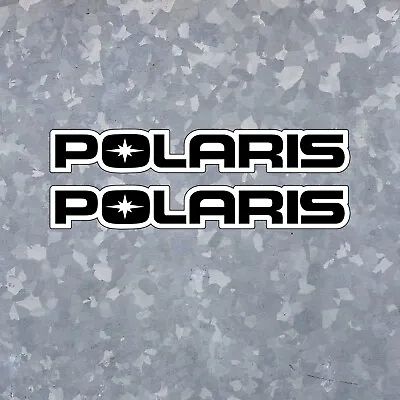 2 POLARIS Decals 5  9  11  16  Decal Stickers Pick 48 Colors • $36